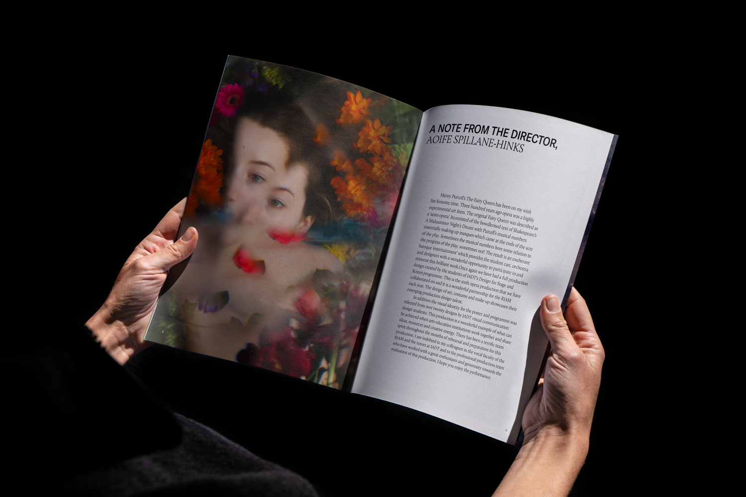 King Arthur programme spread mockup