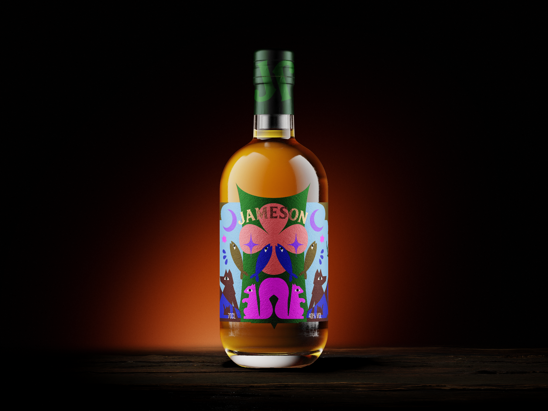Jameson Echo Collective bottle