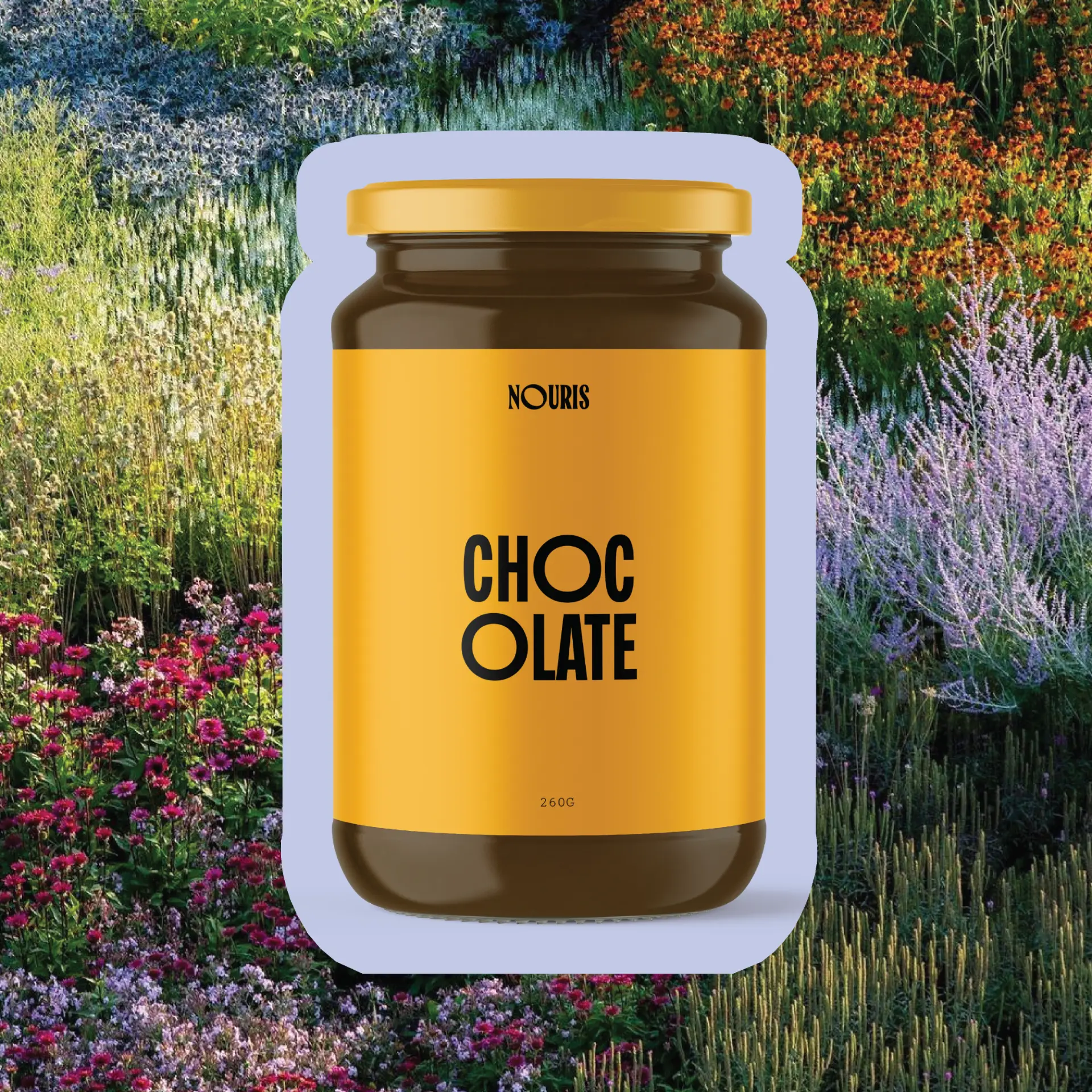 Nouris chocolate jar