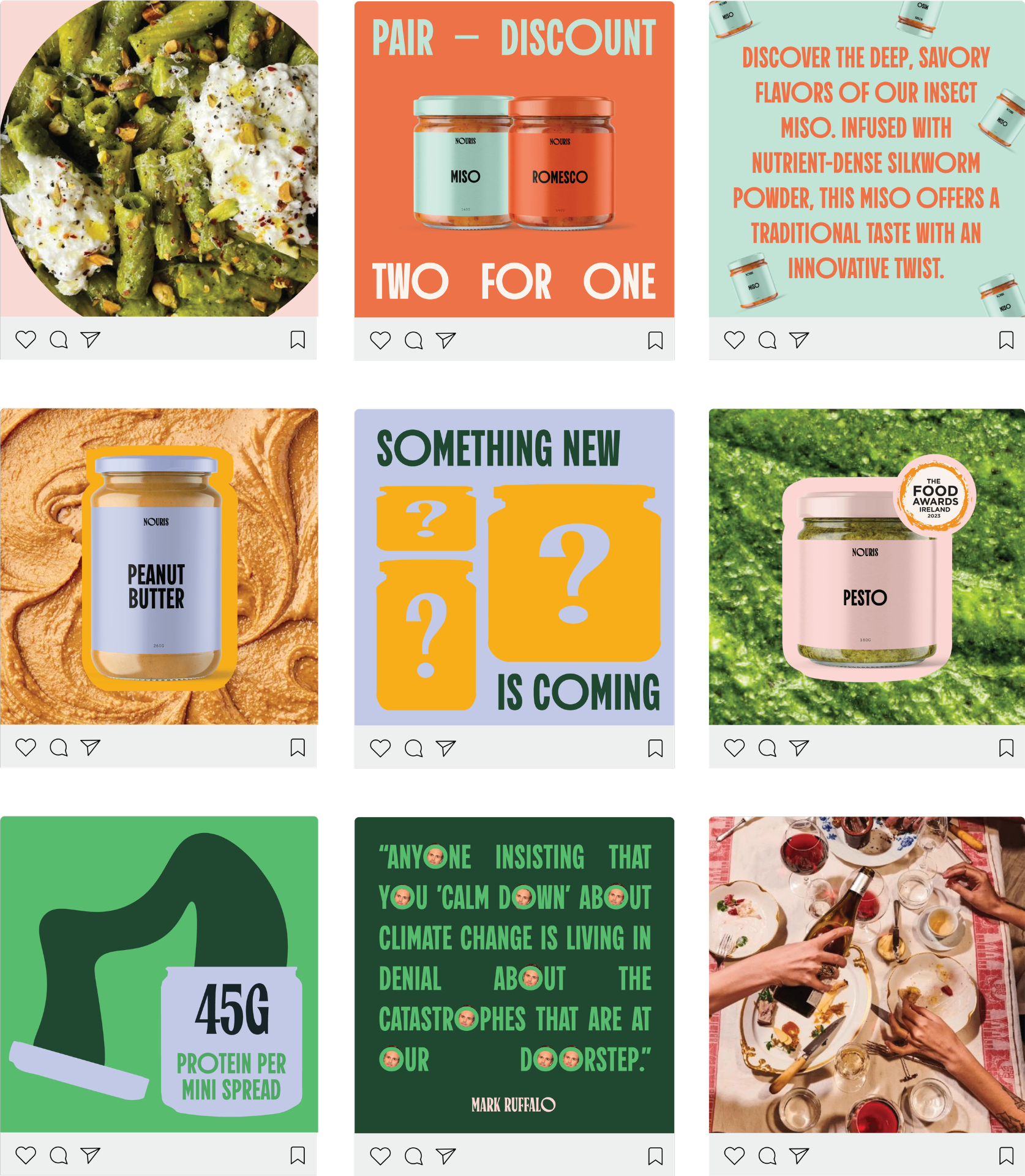 Nouris Instagram grid